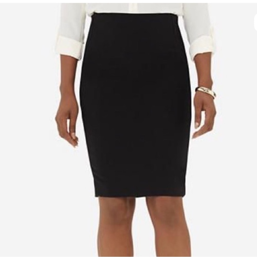The Limited Classic Black Pencil Skirt